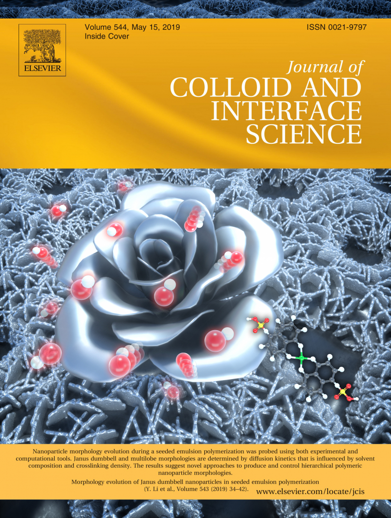 한국기초과학연구원 논문표지/IBS 논문표지/journal of colloid and interface science cover